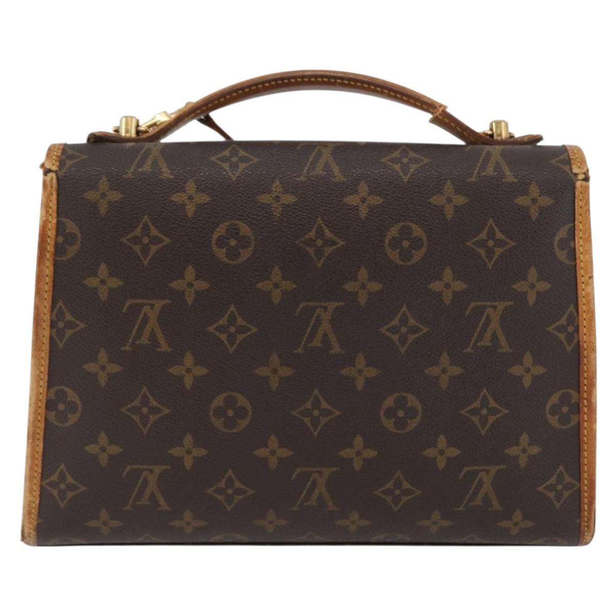 LOUIS VUITTON Monogram Bel Air Hand Bag 2way M51122 LV Auth BA11121