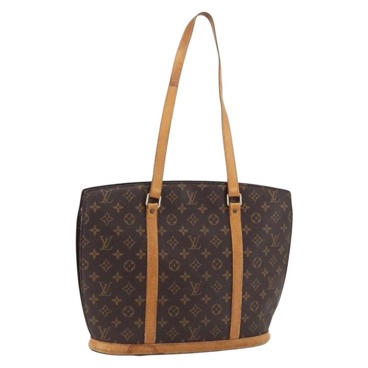 LOUIS VUITTON Monogram Babylone Tote Bag M51102 LV Auth BA11123