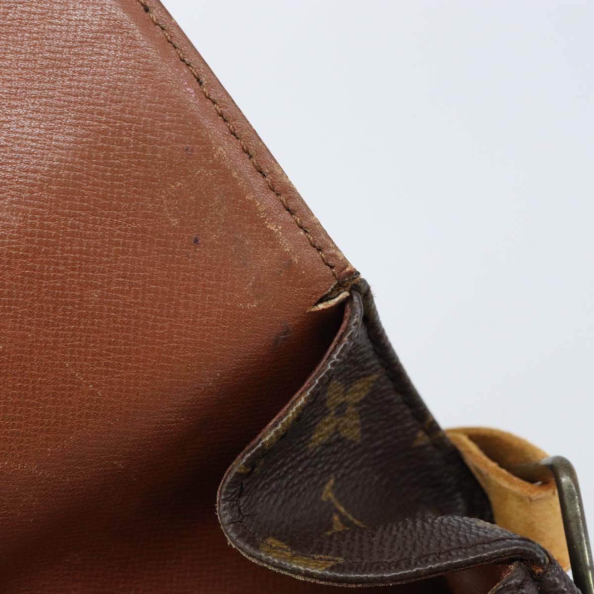 LOUIS VUITTON Monogram Cartouchiere MM Shoulder Bag M51253 LV Auth BA11124