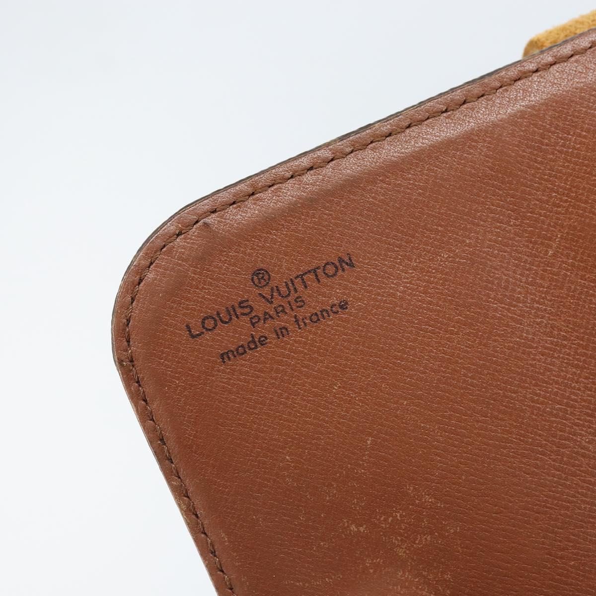 LOUIS VUITTON Monogram Cartouchiere MM Shoulder Bag M51253 LV Auth BA11124