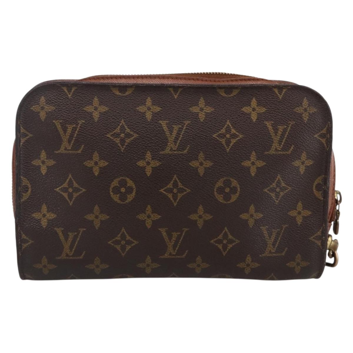 LOUIS VUITTON Monogram Orsay Clutch Bag M51790 LV Auth BA11125