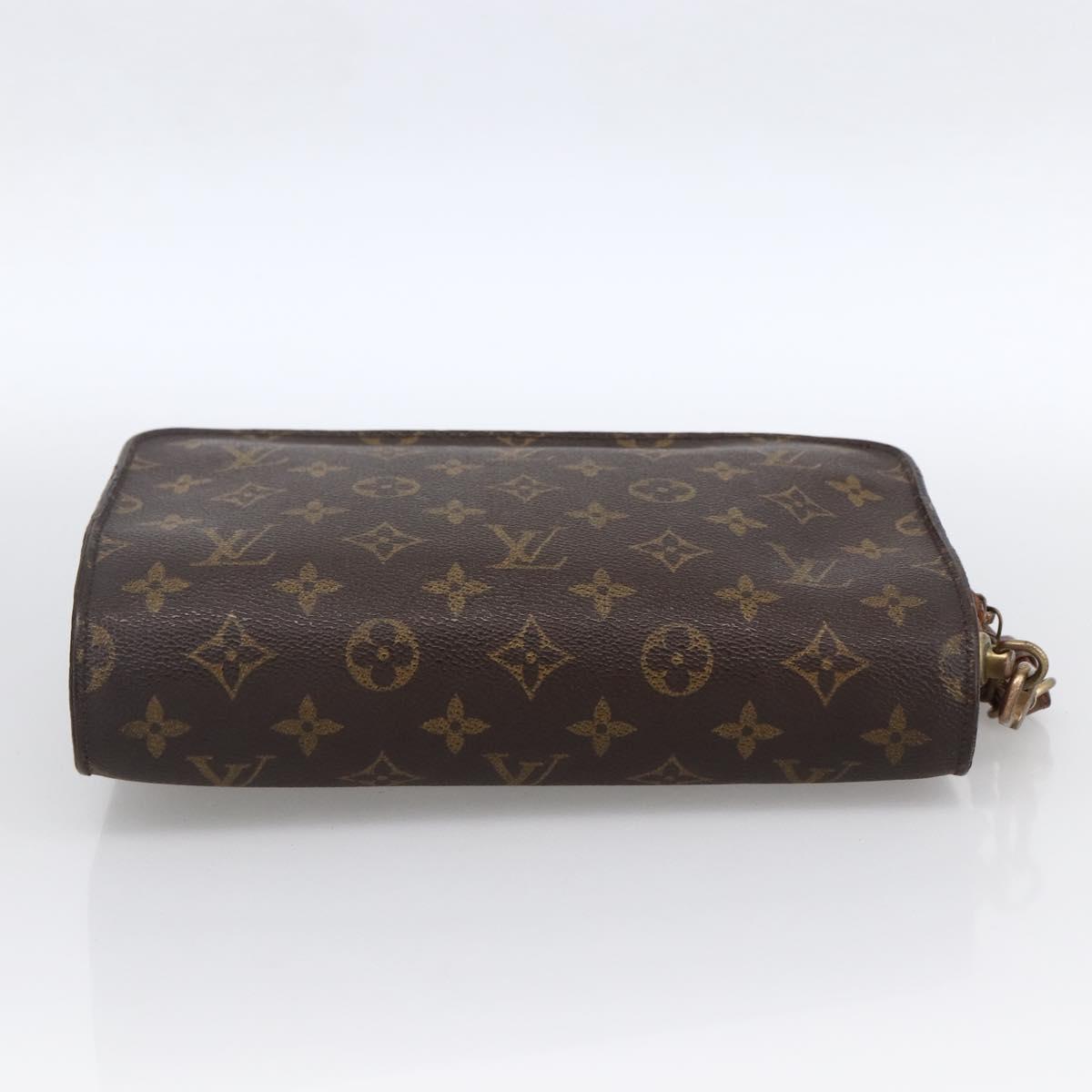 LOUIS VUITTON Monogram Orsay Clutch Bag M51790 LV Auth BA11125