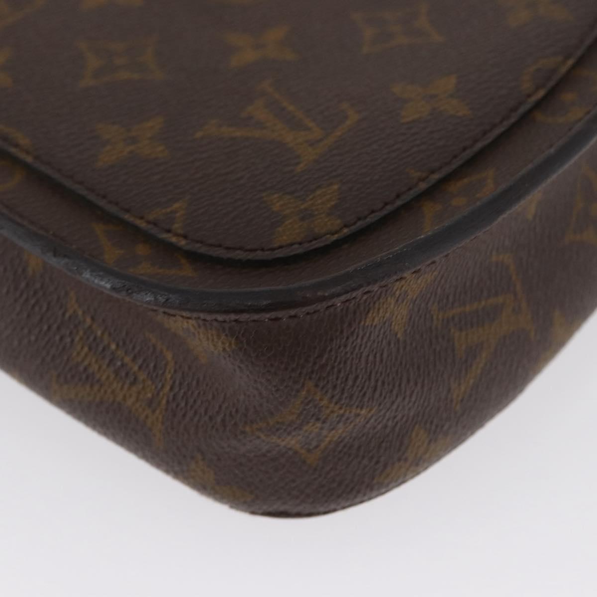 LOUIS VUITTON Monogram Saint Cloud PM Shoulder Bag M51244 LV Auth BA11138