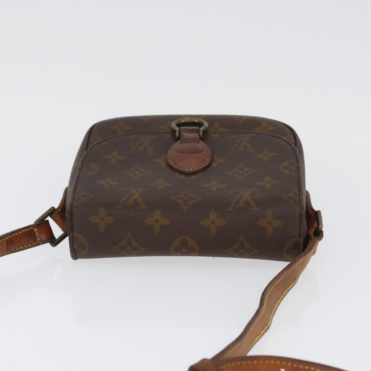 LOUIS VUITTON Monogram Saint Cloud PM Shoulder Bag M51244 LV Auth BA11138