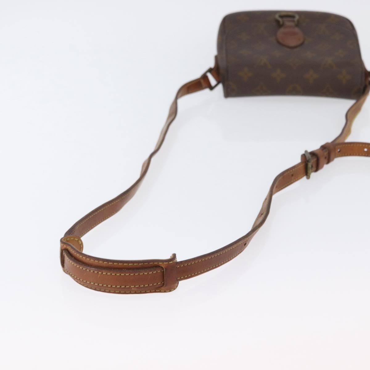 LOUIS VUITTON Monogram Saint Cloud PM Shoulder Bag M51244 LV Auth BA11138