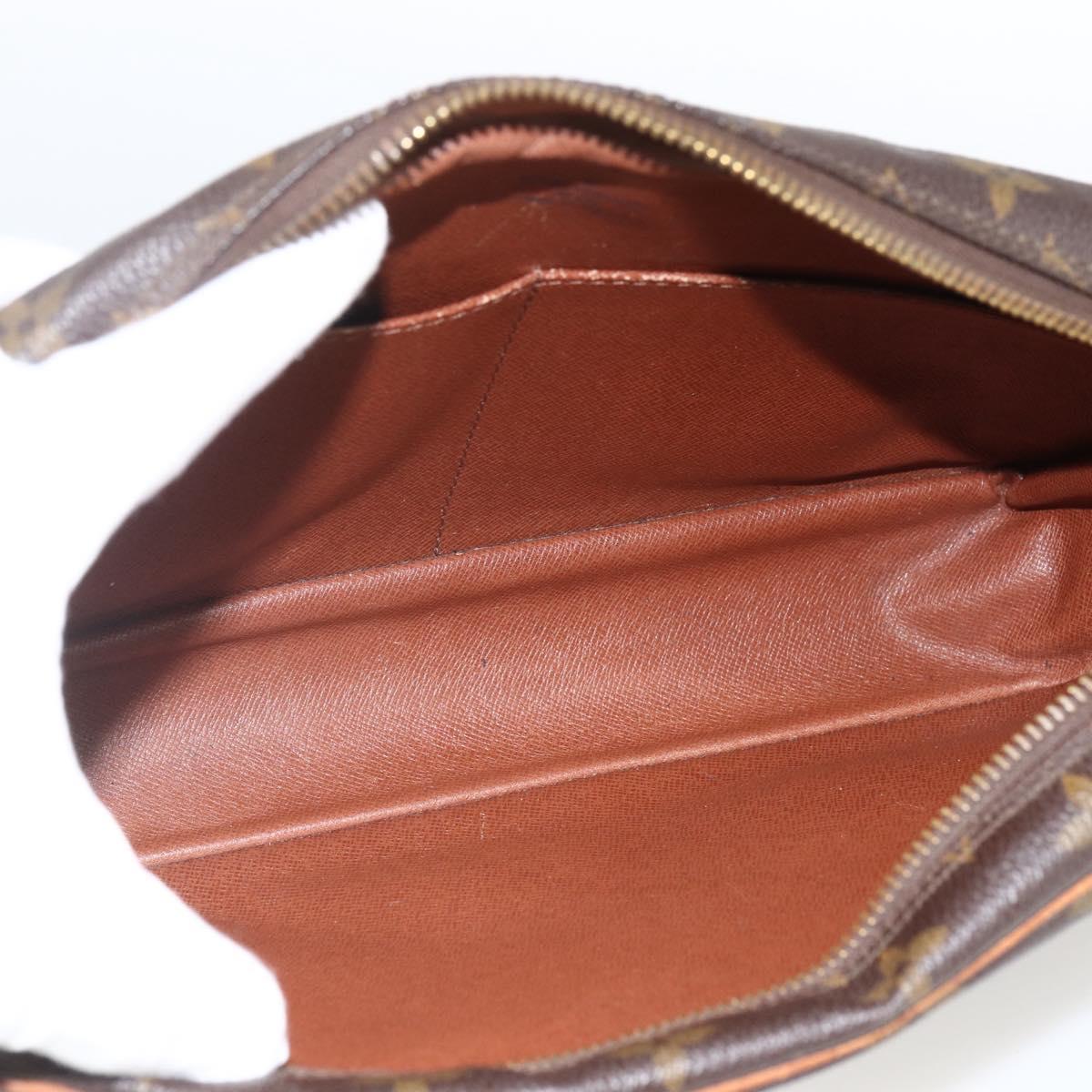 LOUIS VUITTON Monogram Compiegne 28 Clutch Bag M51845 LV Auth BA11183