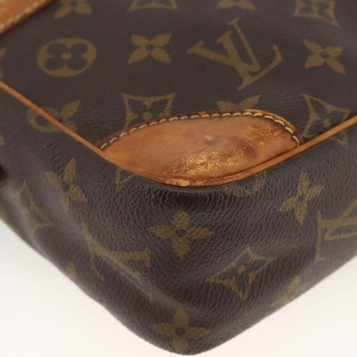 LOUIS VUITTON Monogram Compiegne 28 Clutch Bag M51845 LV Auth BA11183