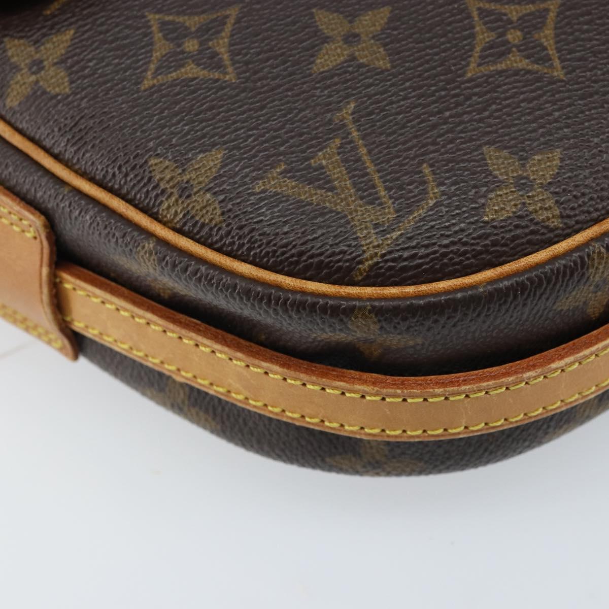 LOUIS VUITTON Monogram Jeune Fille PM Shoulder Bag M51227 LV Auth BA11185