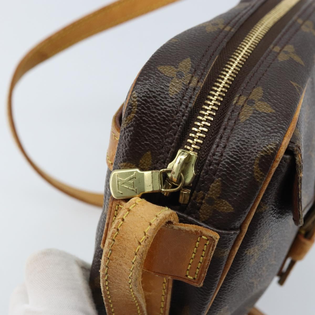 LOUIS VUITTON Monogram Jeune Fille PM Shoulder Bag M51227 LV Auth BA11185