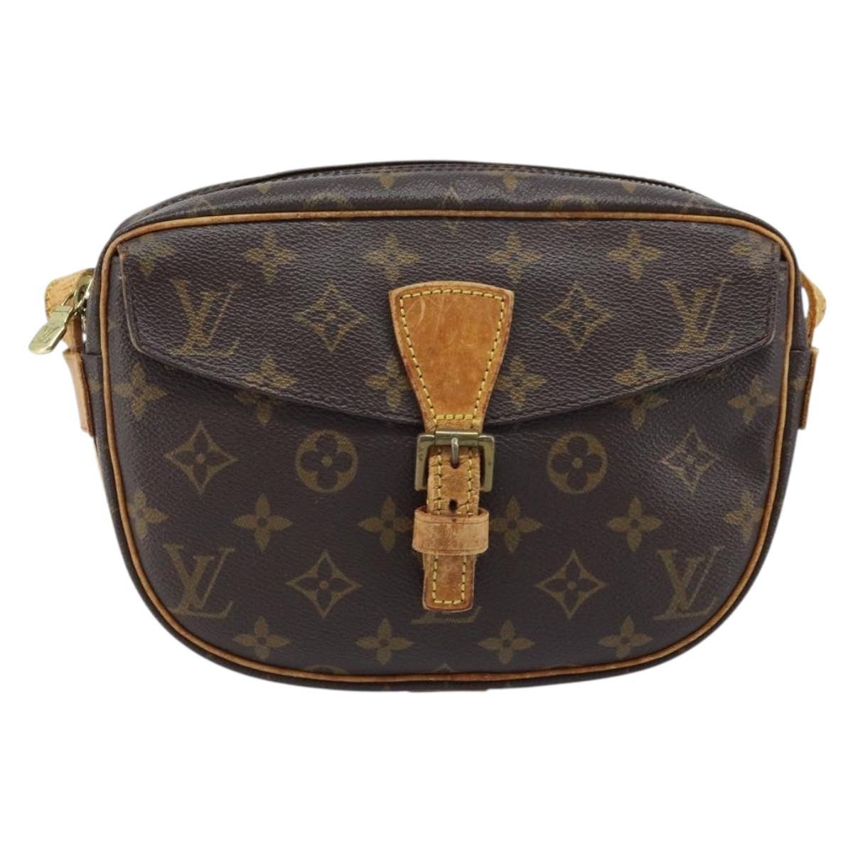 LOUIS VUITTON Monogram Jeune Fille PM Shoulder Bag M51227 LV Auth BA11185