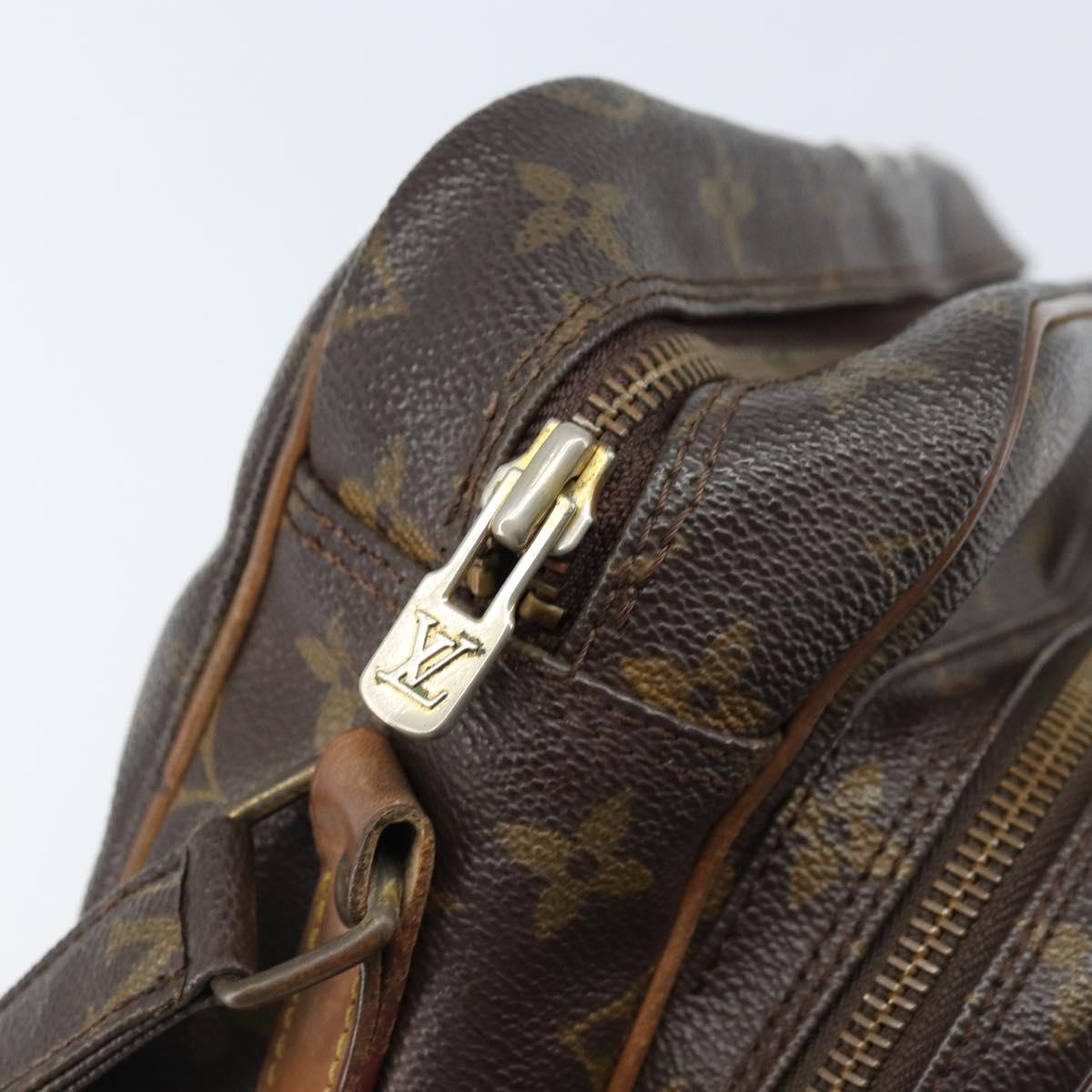 LOUIS VUITTON Monogram Nile Shoulder Bag M45244 LV Auth BA11189