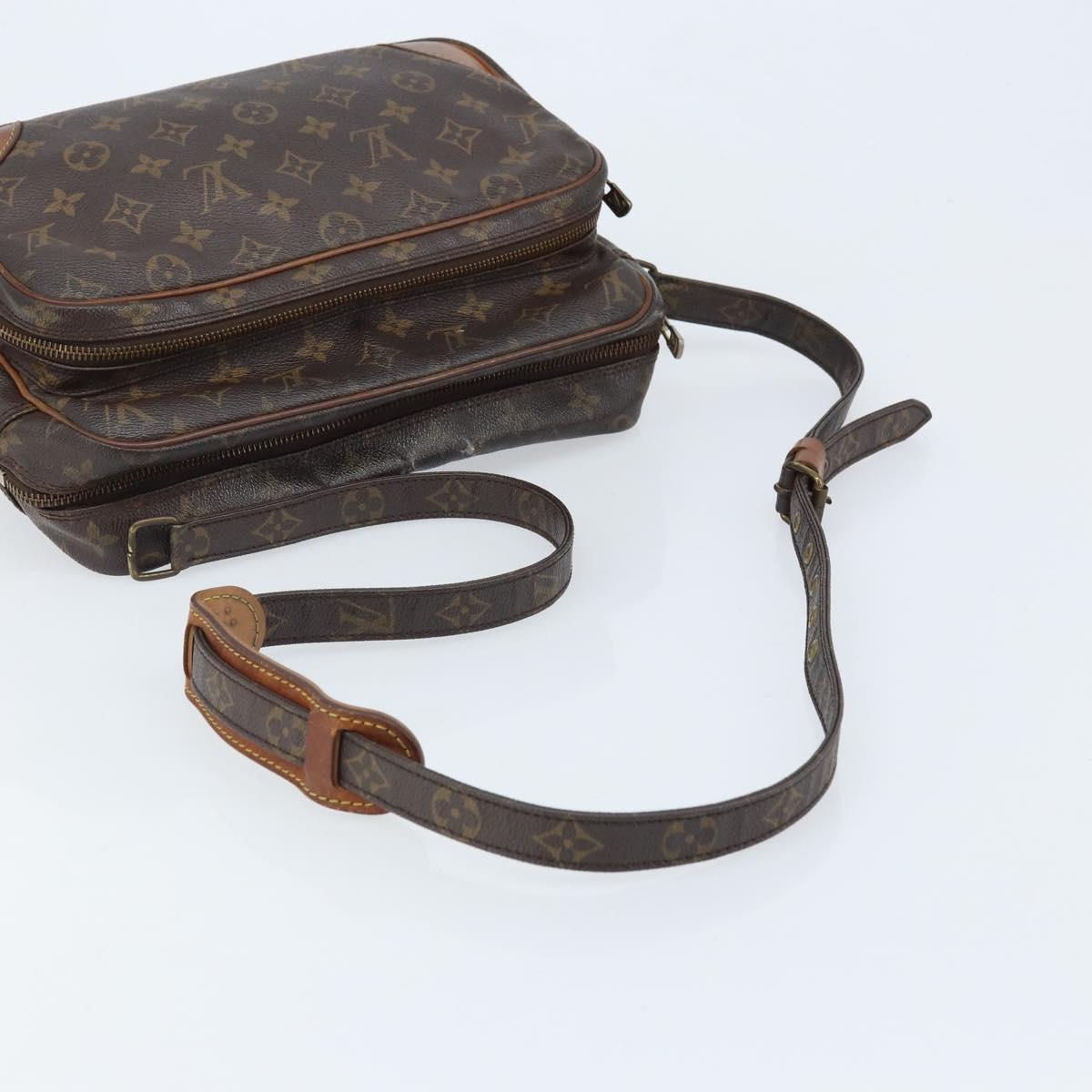 LOUIS VUITTON Monogram Nile Shoulder Bag M45244 LV Auth BA11189