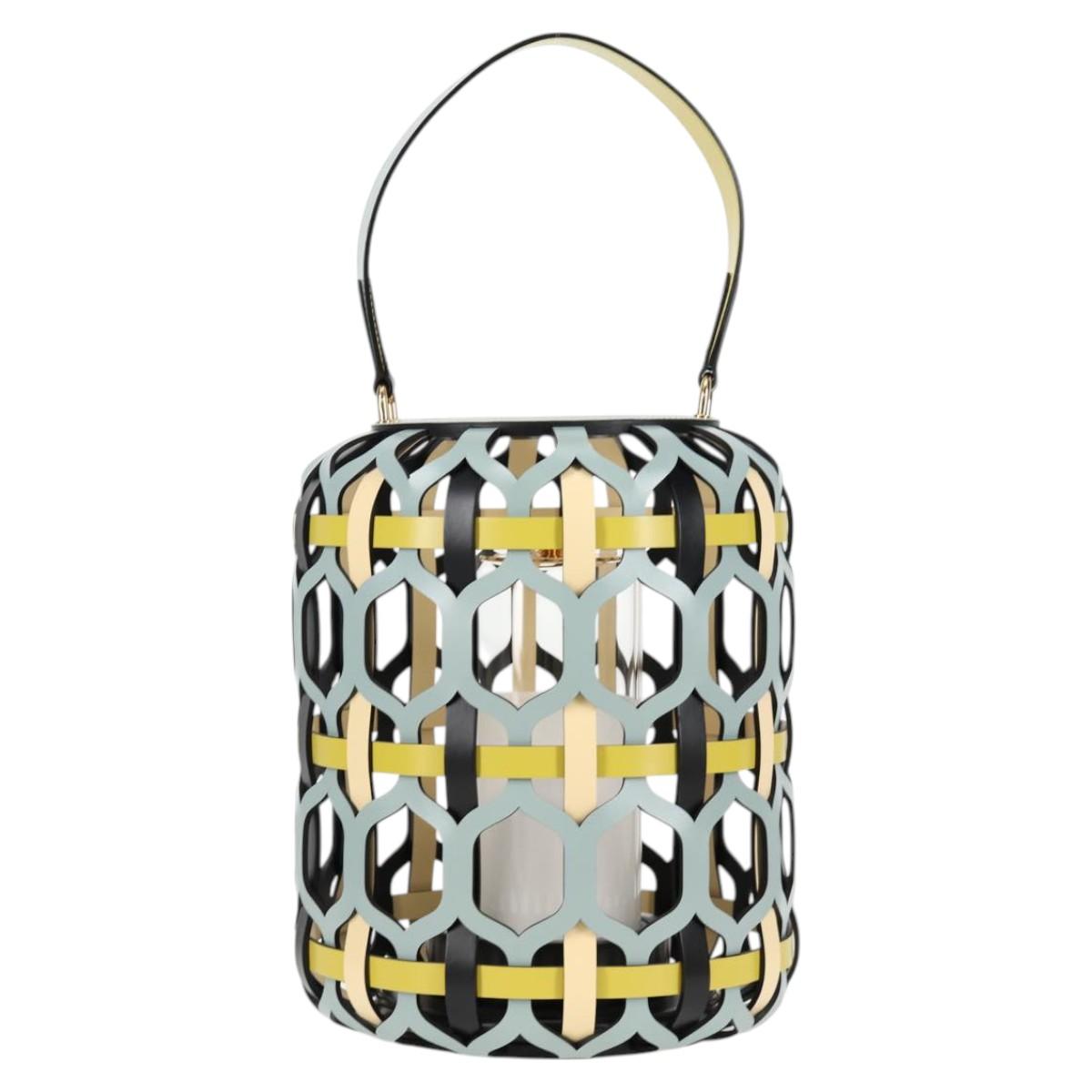 LOUIS VUITTON Lanterne By Zanellato and Bortotto PM Nomad R97254 Auth BA1118SM