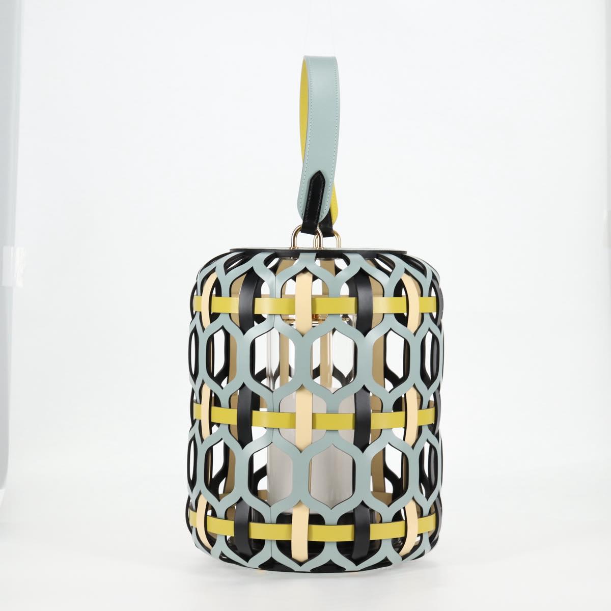 LOUIS VUITTON Lanterne By Zanellato and Bortotto PM Nomad R97254 Auth BA1118SM