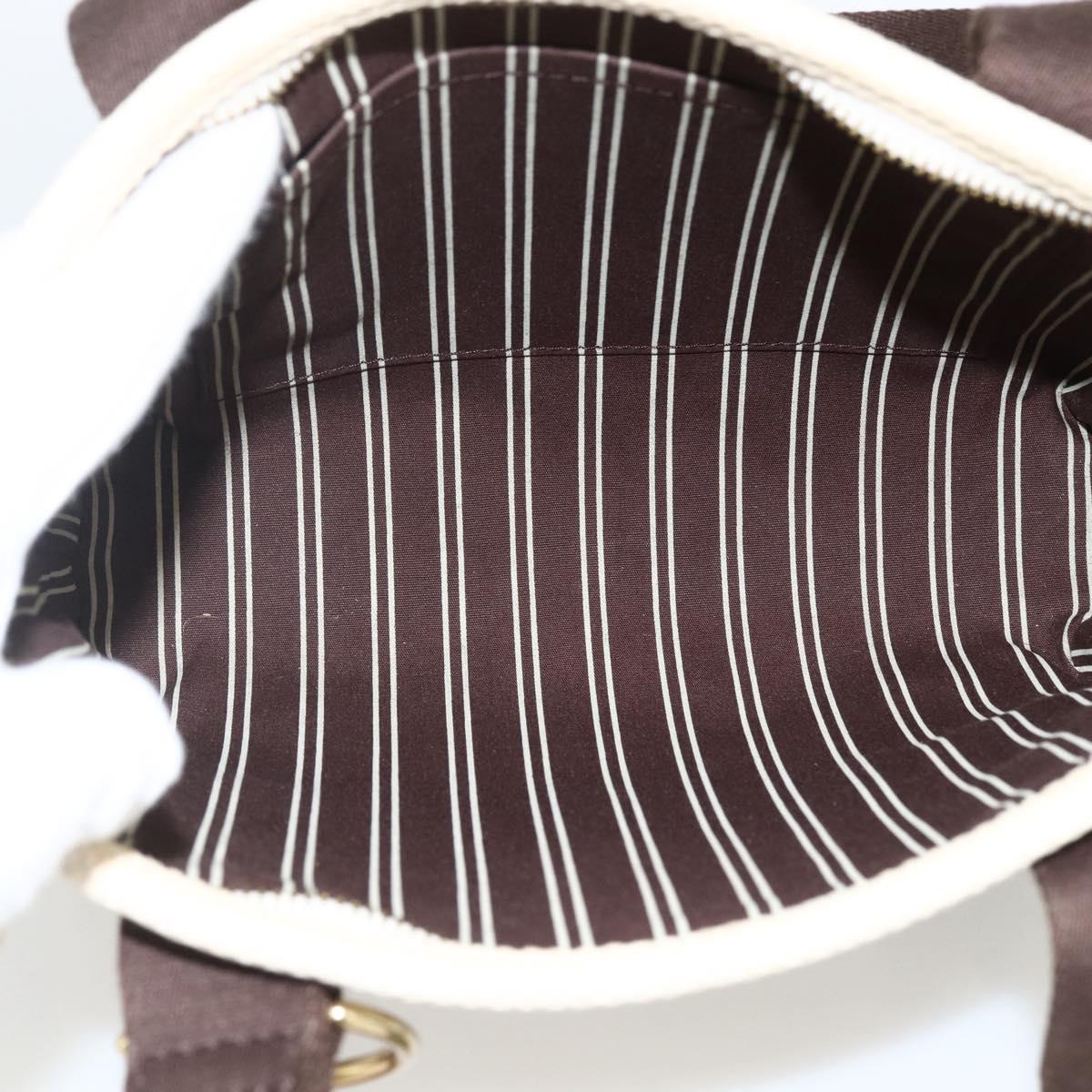 LOUIS VUITTON Antigua Cabas PM Hand Bag Red Beige M40038 LV Auth BA11190