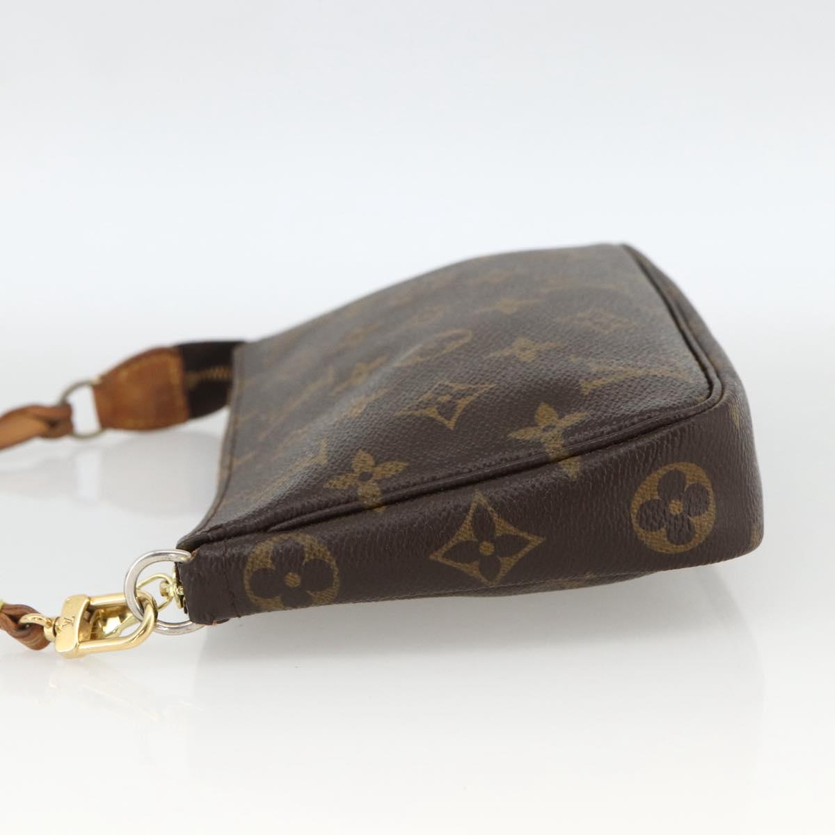 LOUIS VUITTON Monogram Pochette Accessoires Pouch M51980 LV Auth BA11192