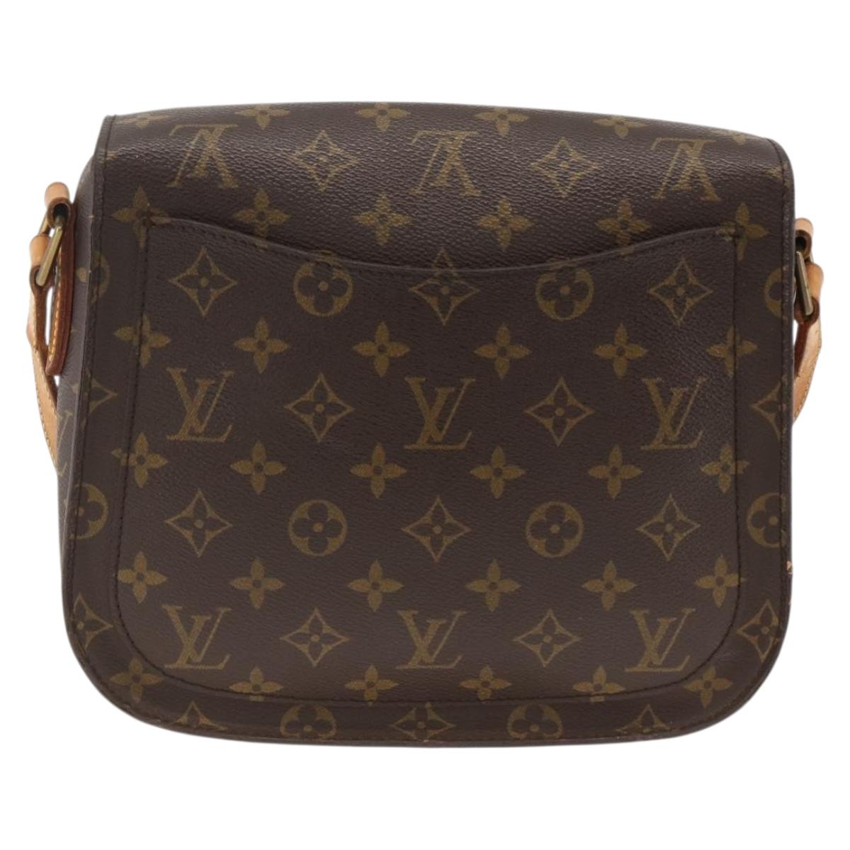 LOUIS VUITTON Monogram Saint Cloud GM Shoulder Bag M51242 LV Auth BA11194