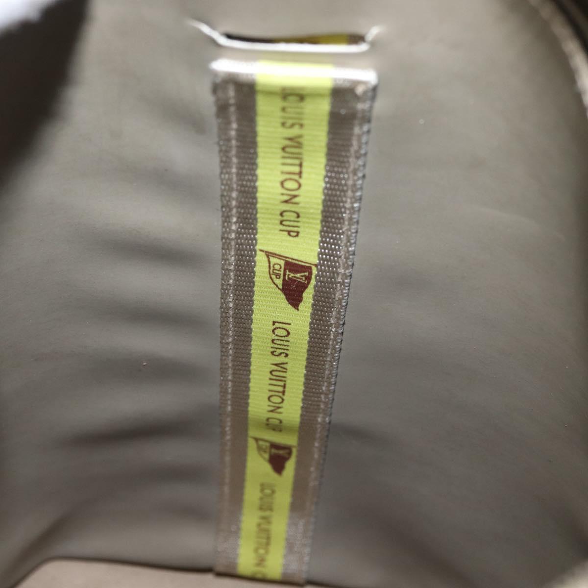 LOUIS VUITTON Damier Geant LV Cup Weatherly Bag Yellow M80636 LV Auth BA11202