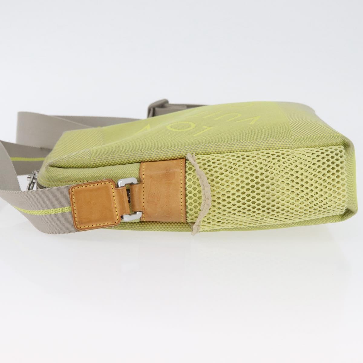 LOUIS VUITTON Damier Geant LV Cup Weatherly Bag Yellow M80636 LV Auth BA11202