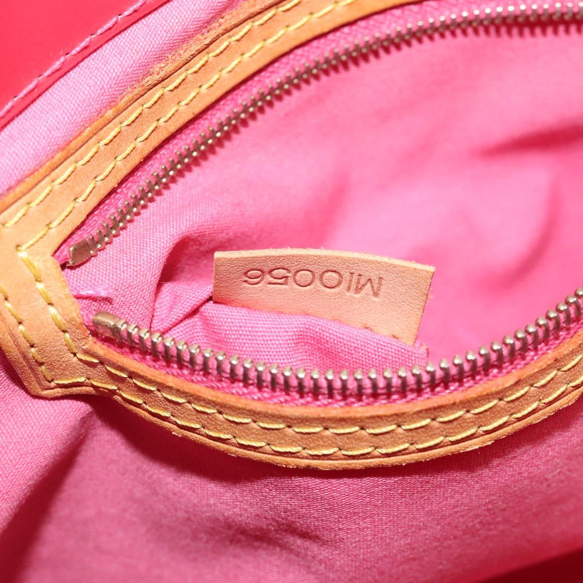 LOUIS VUITTON Monogram Vernis Reade PM Hand Bag Fran Boise M9132F Auth BA1121