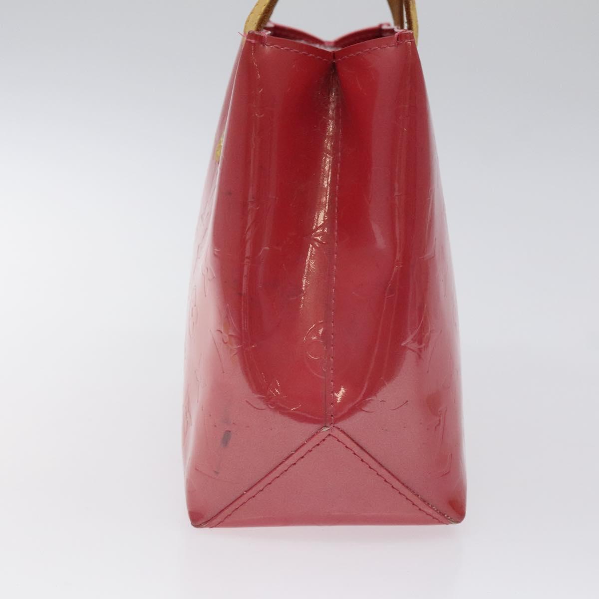 LOUIS VUITTON Monogram Vernis Reade PM Hand Bag Fran Boise M9132F Auth BA1121