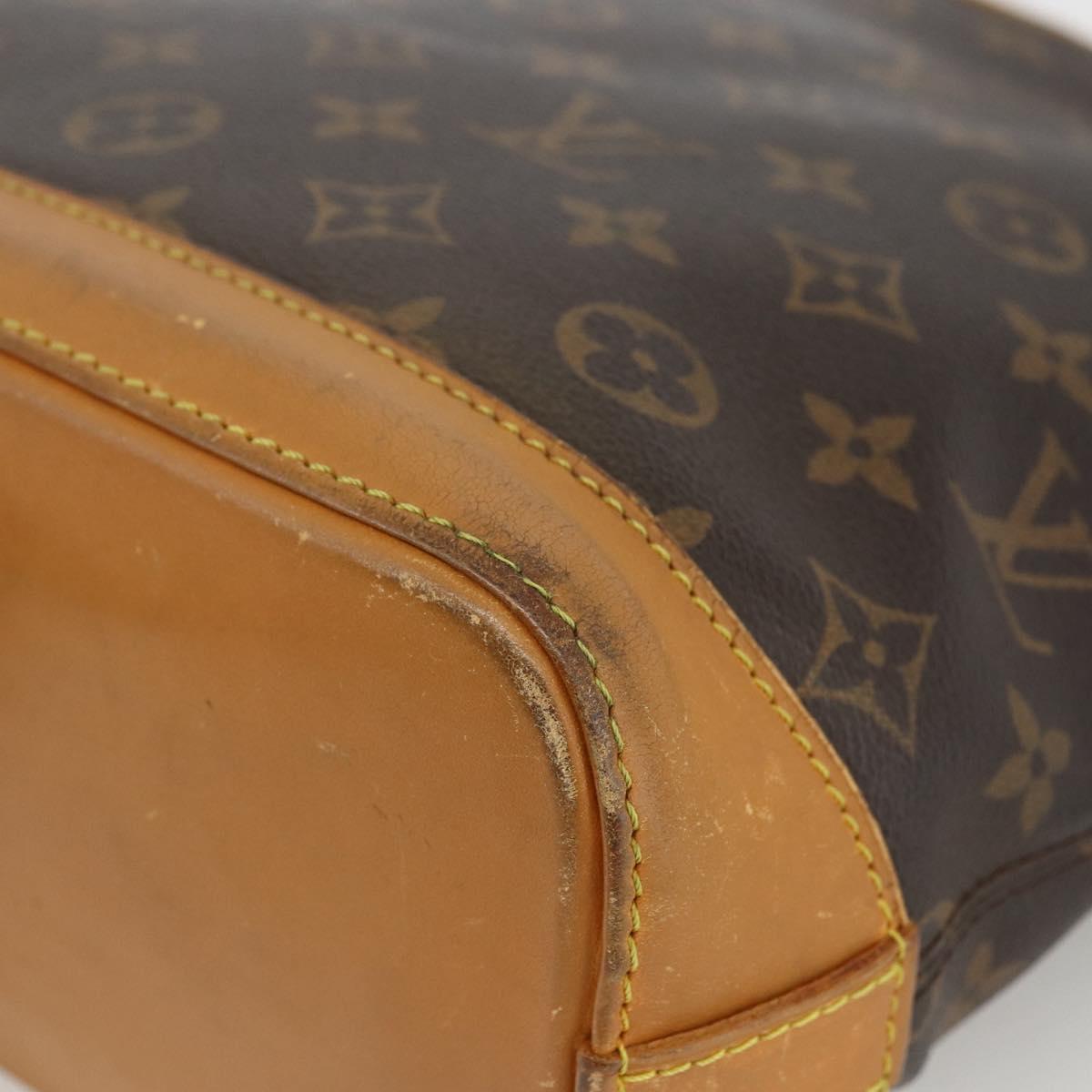 LOUIS VUITTON Monogram Lockit Hand Bag M40102 LV Auth BA11222