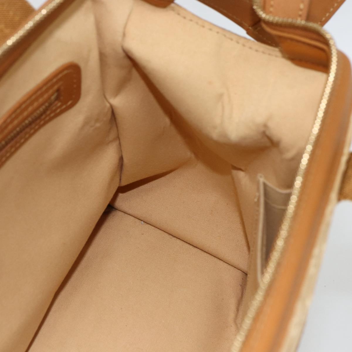 LOUIS VUITTON Monogram Mini Josephine PM Hand Bag Beige M92416 LV Auth BA11224