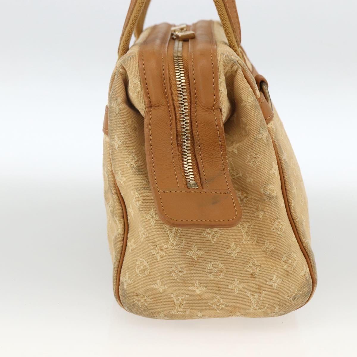LOUIS VUITTON Monogram Mini Josephine PM Hand Bag Beige M92416 LV Auth BA11224