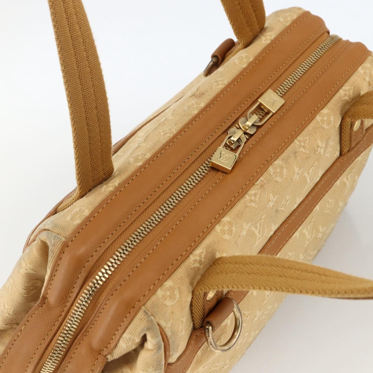 LOUIS VUITTON Monogram Mini Josephine PM Hand Bag Beige M92416 LV Auth BA11224