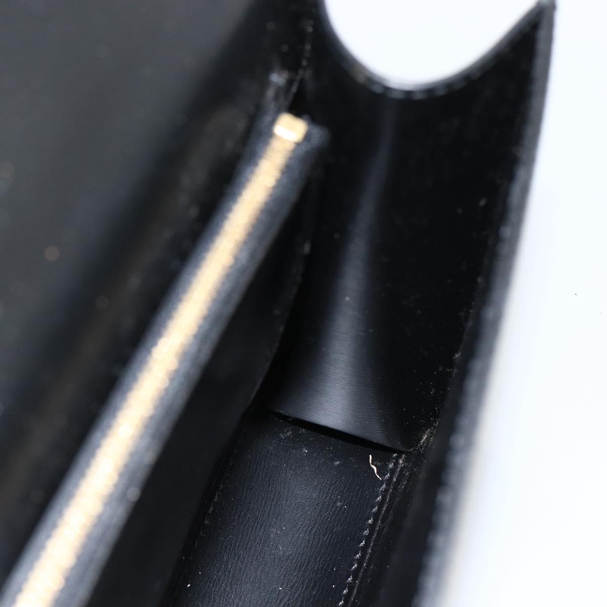 LOUIS VUITTON Epi Malesherbes Hand Bag Black M52372 LV Auth BA11235