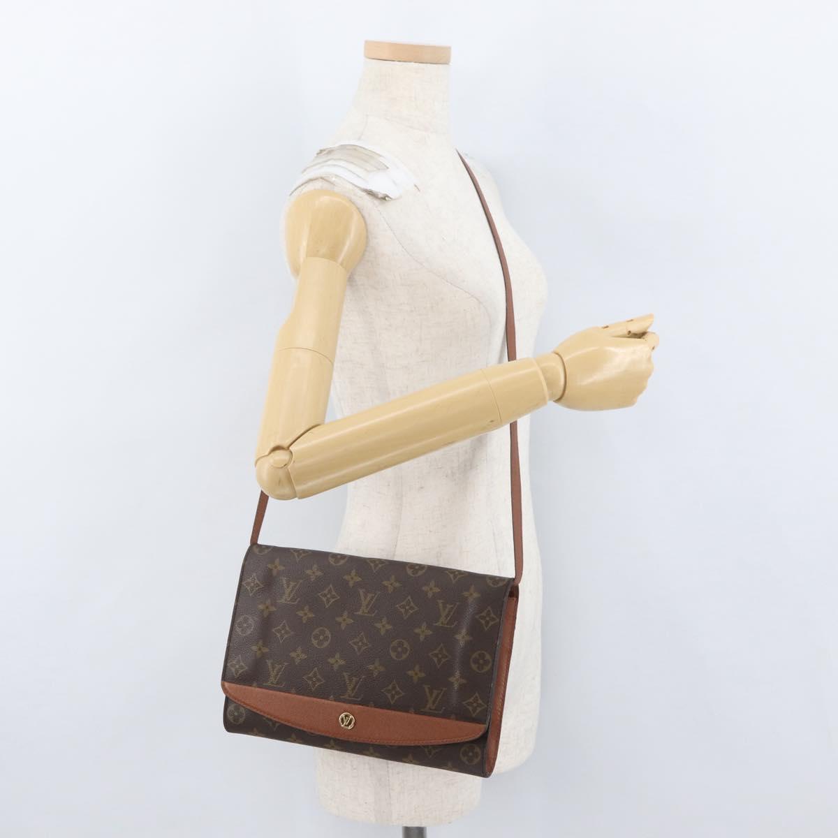 LOUIS VUITTON Monogram Bordeaux 27 Shoulder Bag M51797 LV Auth BA11240