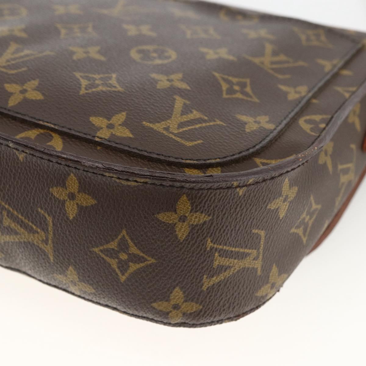 LOUIS VUITTON Monogram Saint Cloud GM Shoulder Bag M51242 LV Auth BA11243
