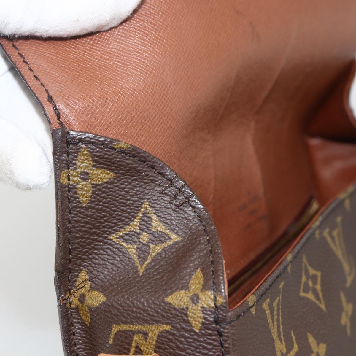 LOUIS VUITTON Monogram Saint Cloud GM Shoulder Bag M51242 LV Auth BA11243