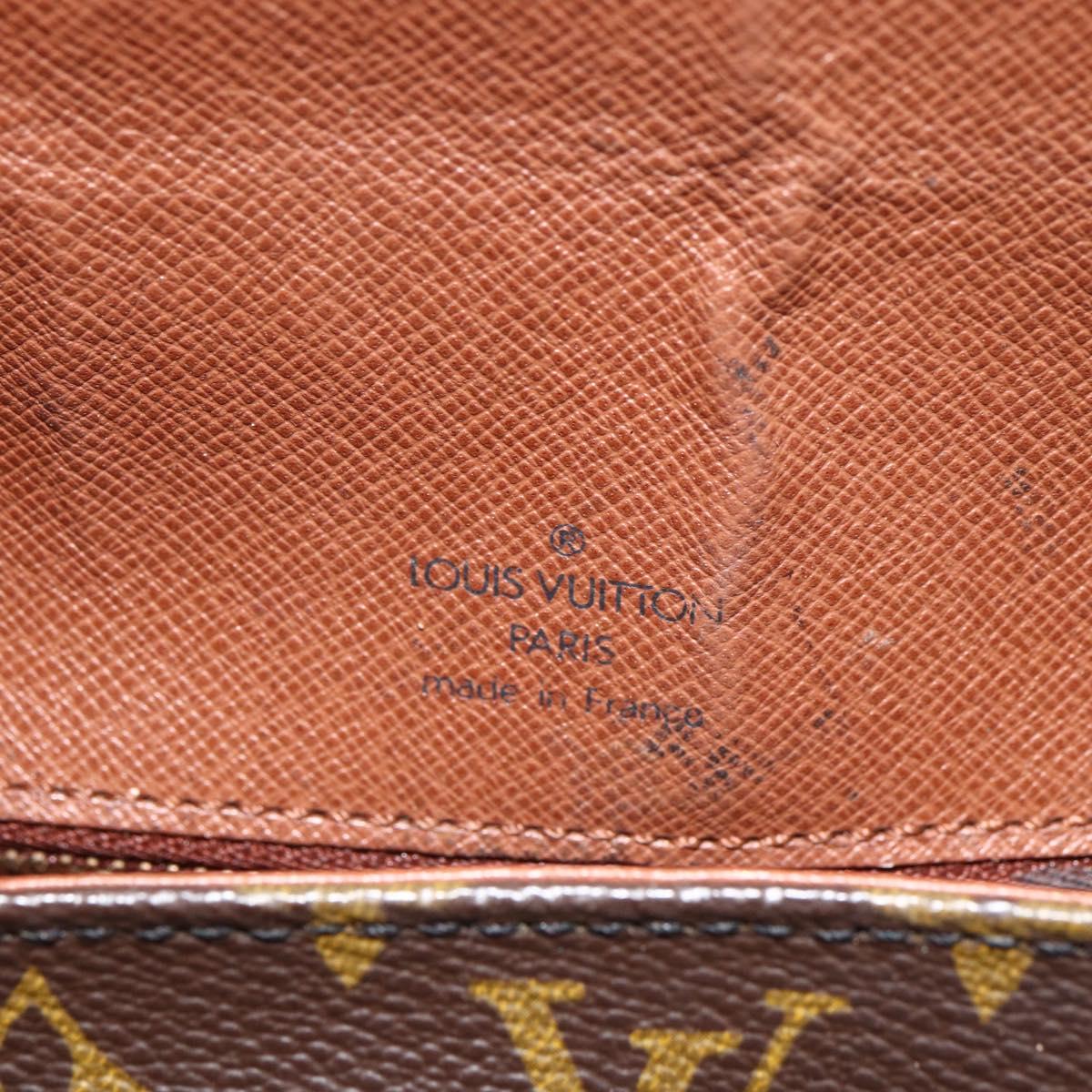 LOUIS VUITTON Monogram Saint Cloud GM Shoulder Bag M51242 LV Auth BA11243