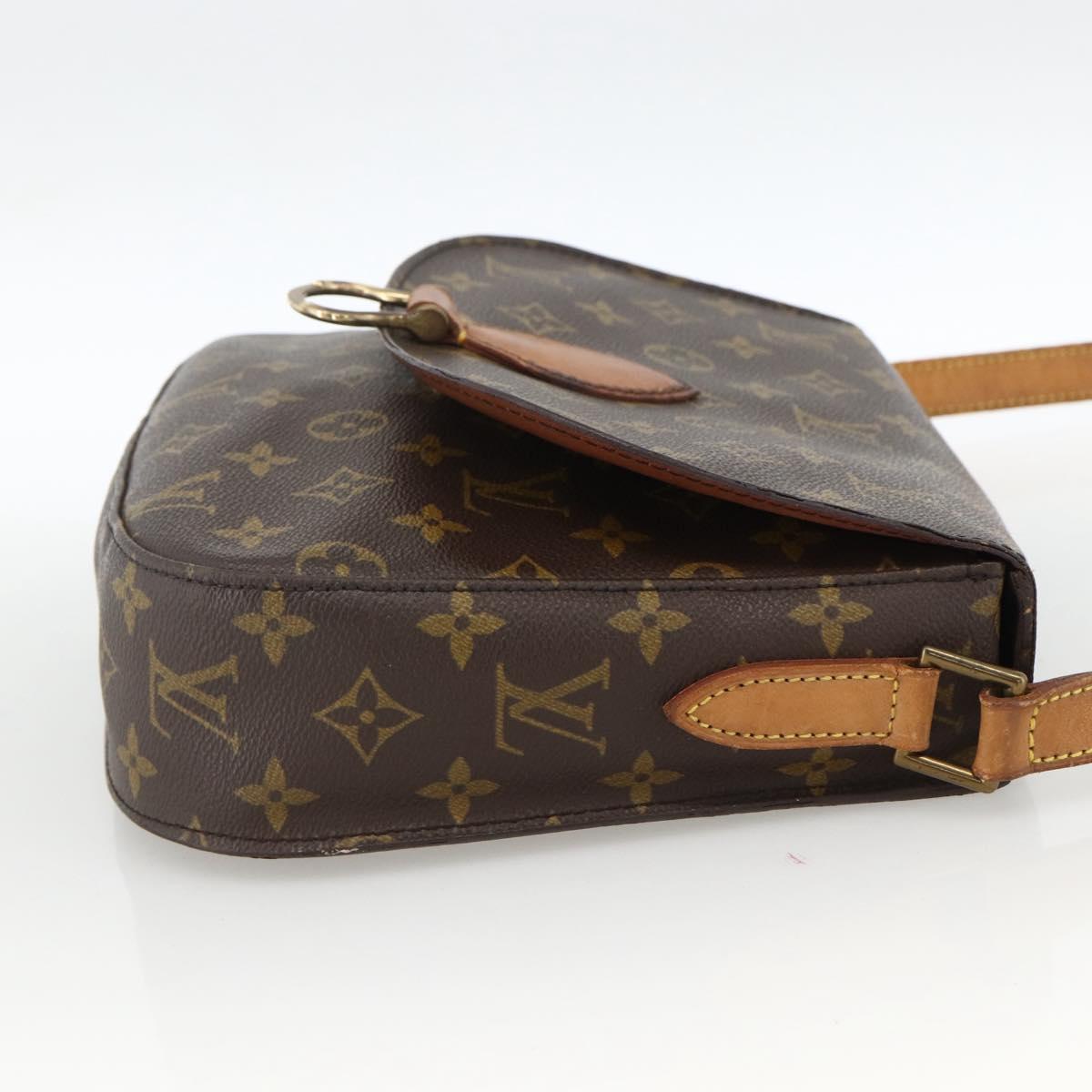 LOUIS VUITTON Monogram Saint Cloud GM Shoulder Bag M51242 LV Auth BA11243