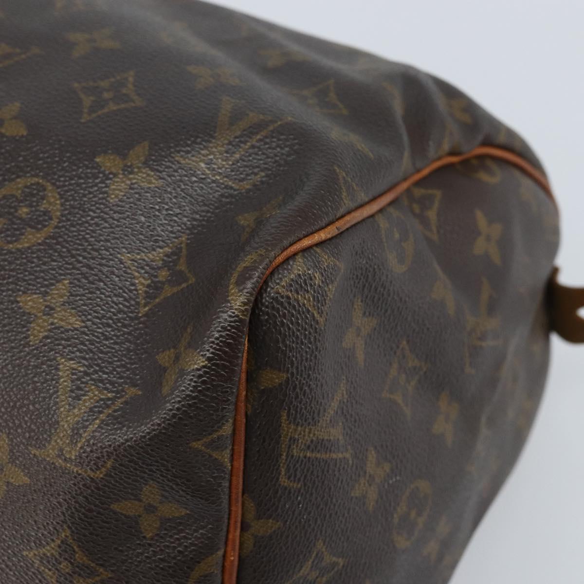 LOUIS VUITTON Monogram Speedy 30 Hand Bag M41526 LV Auth BA11257