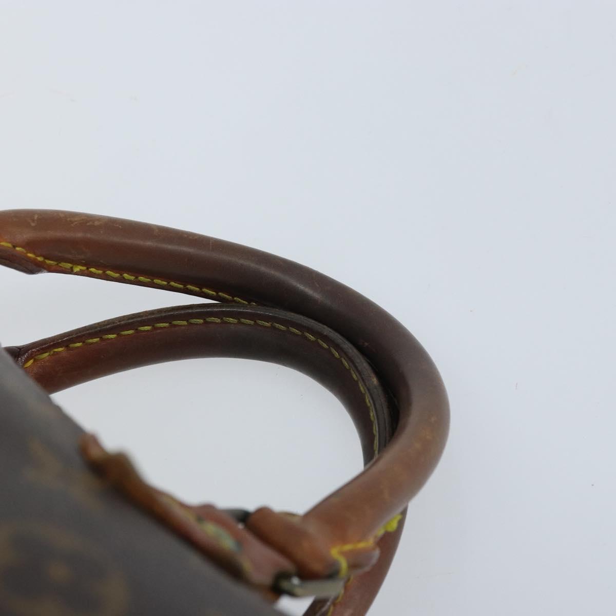 LOUIS VUITTON Monogram Speedy 30 Hand Bag M41526 LV Auth BA11257