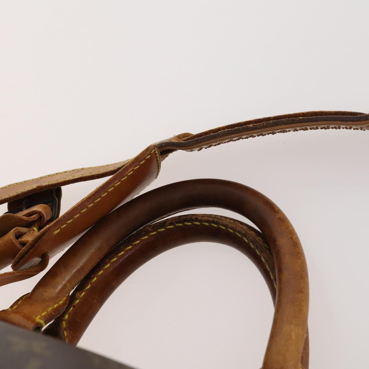 LOUIS VUITTON Monogram Keepall Bandouliere 50 Boston Bag M41416 LV Auth BA11258