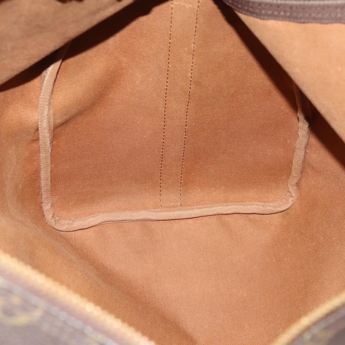LOUIS VUITTON Monogram Keepall Bandouliere 50 Boston Bag M41416 LV Auth BA11258