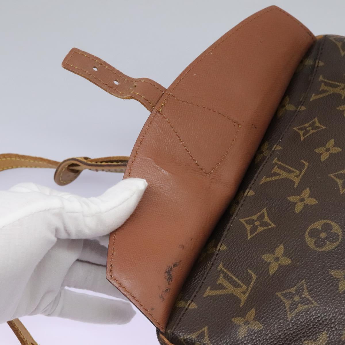 LOUIS VUITTON Monogram Jeune Fille MM Shoulder Bag M51226 LV Auth BA1126