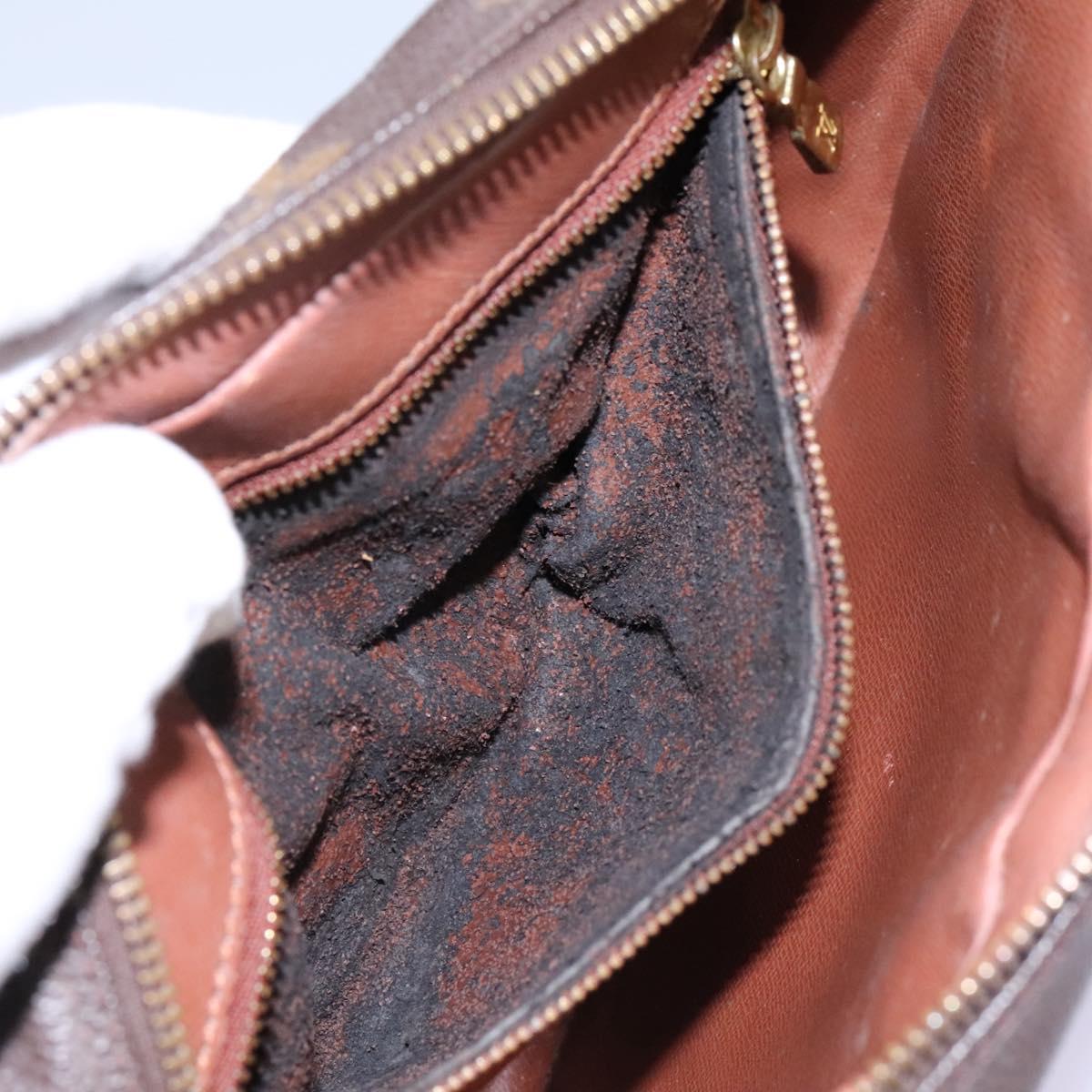 LOUIS VUITTON Monogram Jeune Fille MM Shoulder Bag M51226 LV Auth BA1126