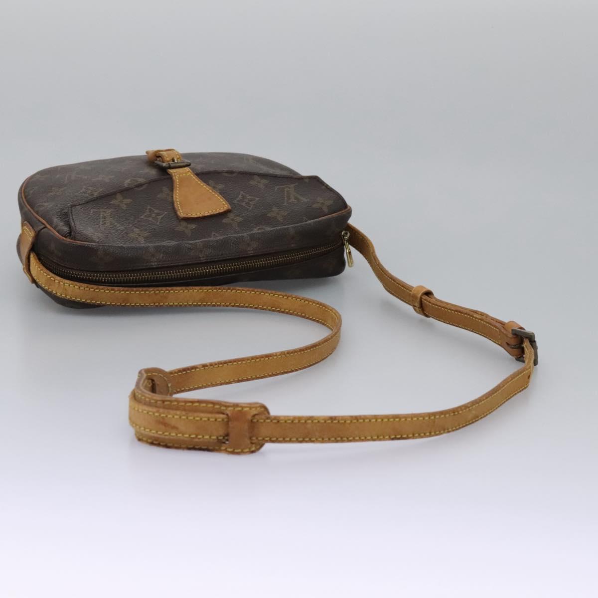 LOUIS VUITTON Monogram Jeune Fille MM Shoulder Bag M51226 LV Auth BA1126