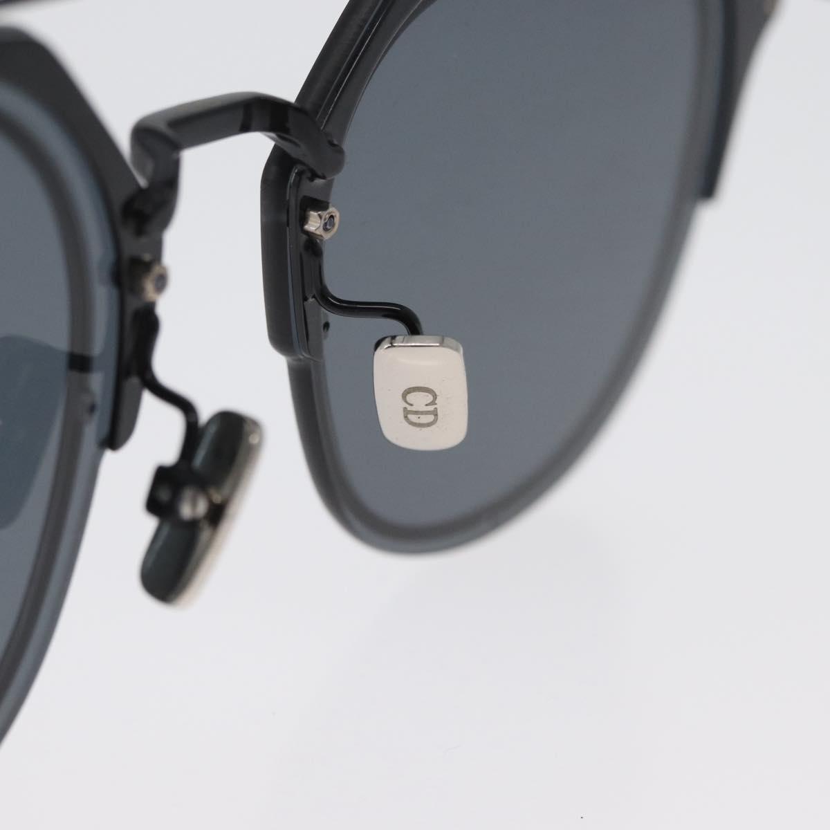 Christian Dior Sunglasses metal Black Auth BA11297