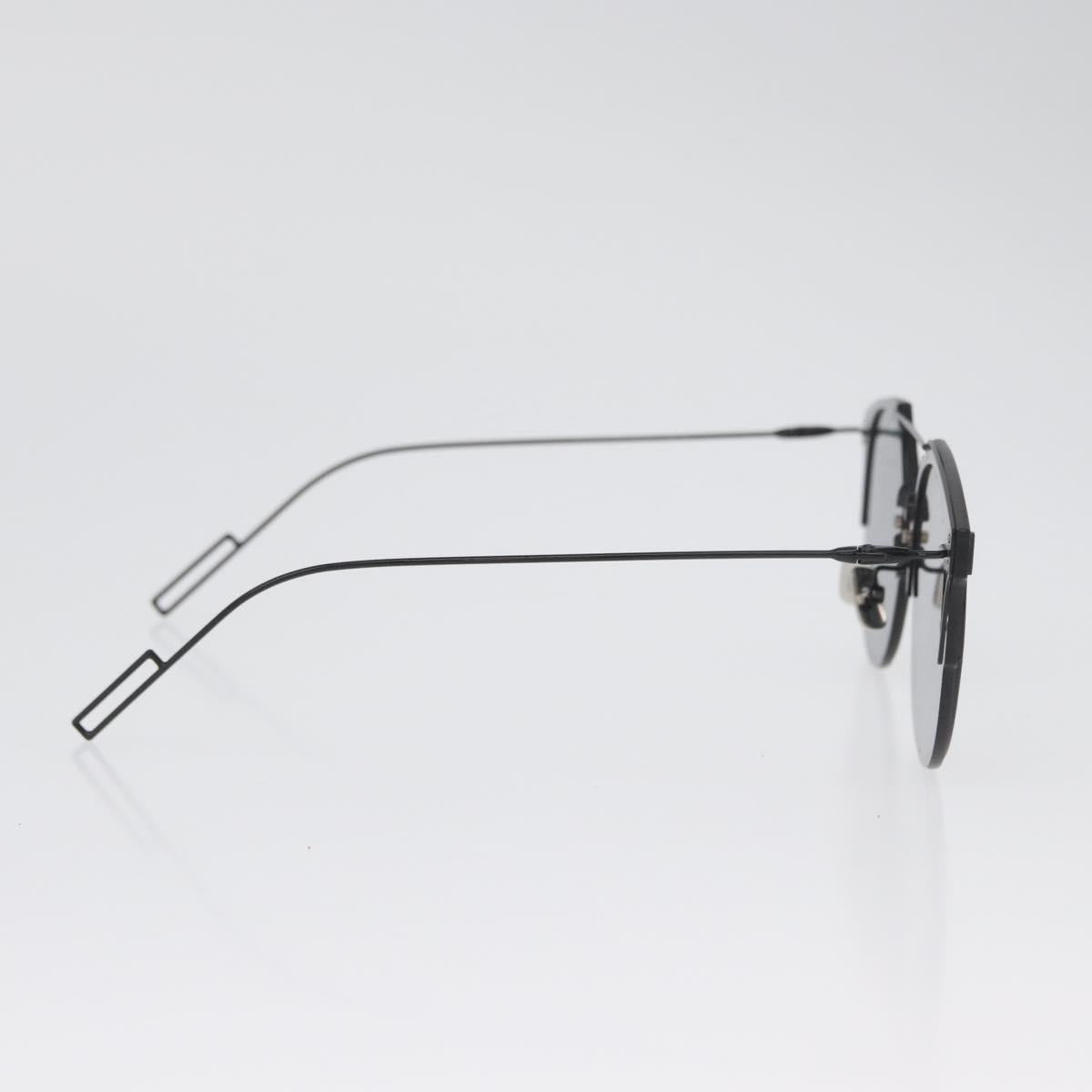 Christian Dior Sunglasses metal Black Auth BA11297
