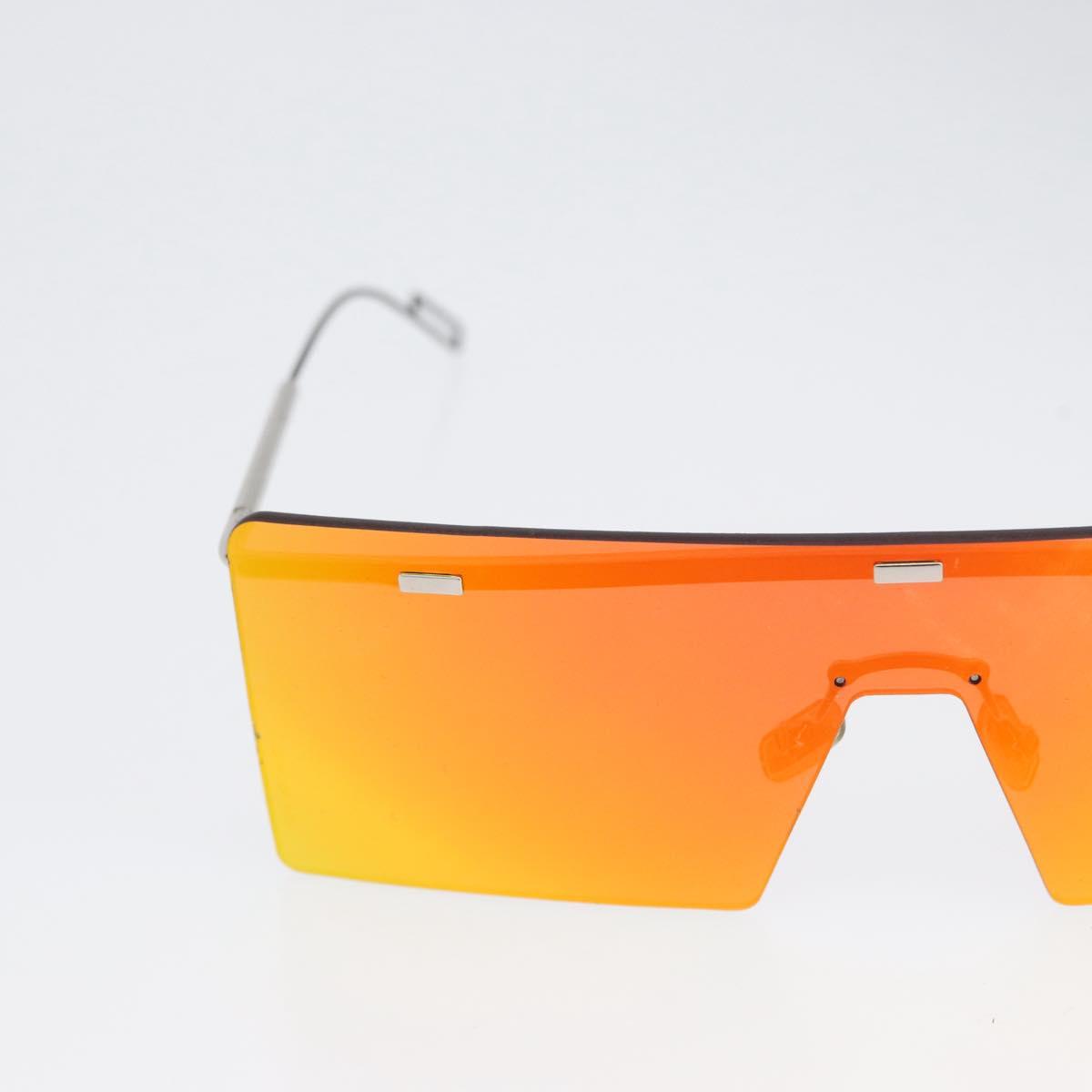 Christian Dior HARDIOR Sunglasses metal Orange Black Auth BA11301