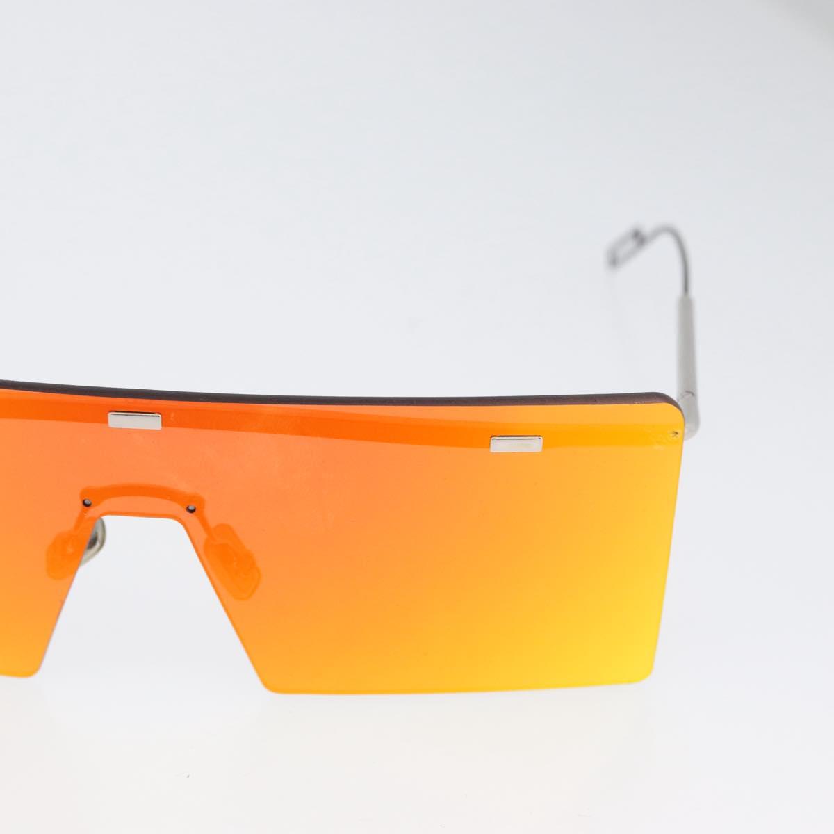 Christian Dior HARDIOR Sunglasses metal Orange Black Auth BA11301