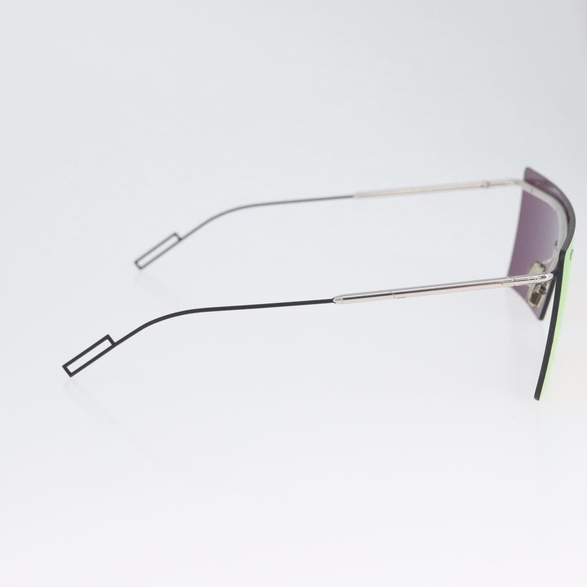 Christian Dior HARDIOR Sunglasses metal Orange Black Auth BA11301