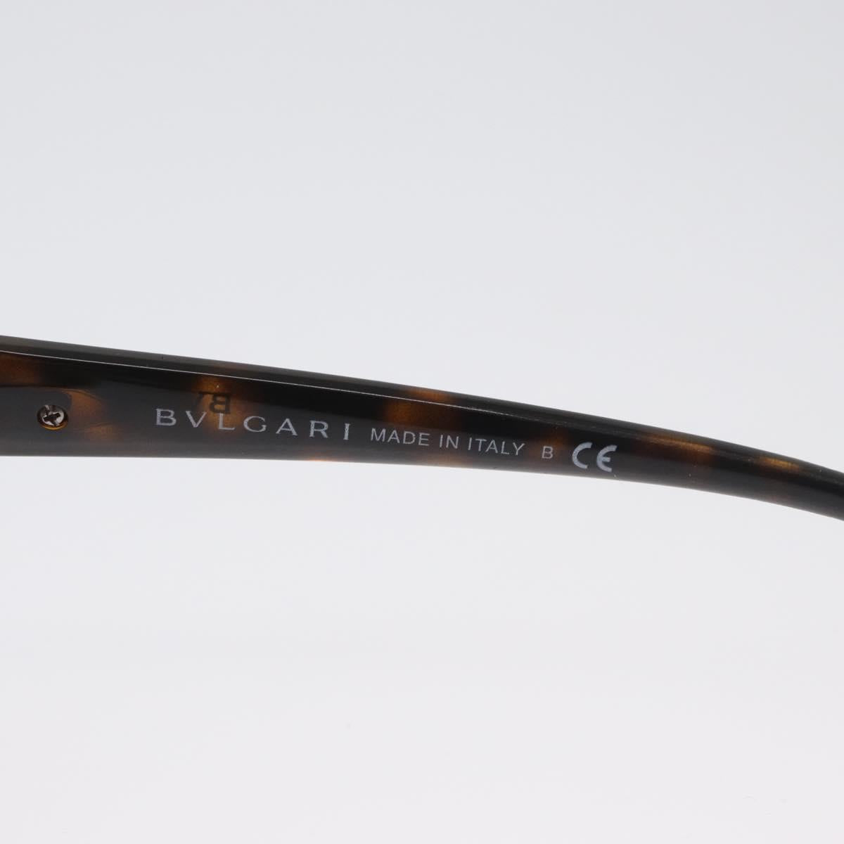BVLGARI Sunglasses plastic Brown 8171-B-F Auth BA11303