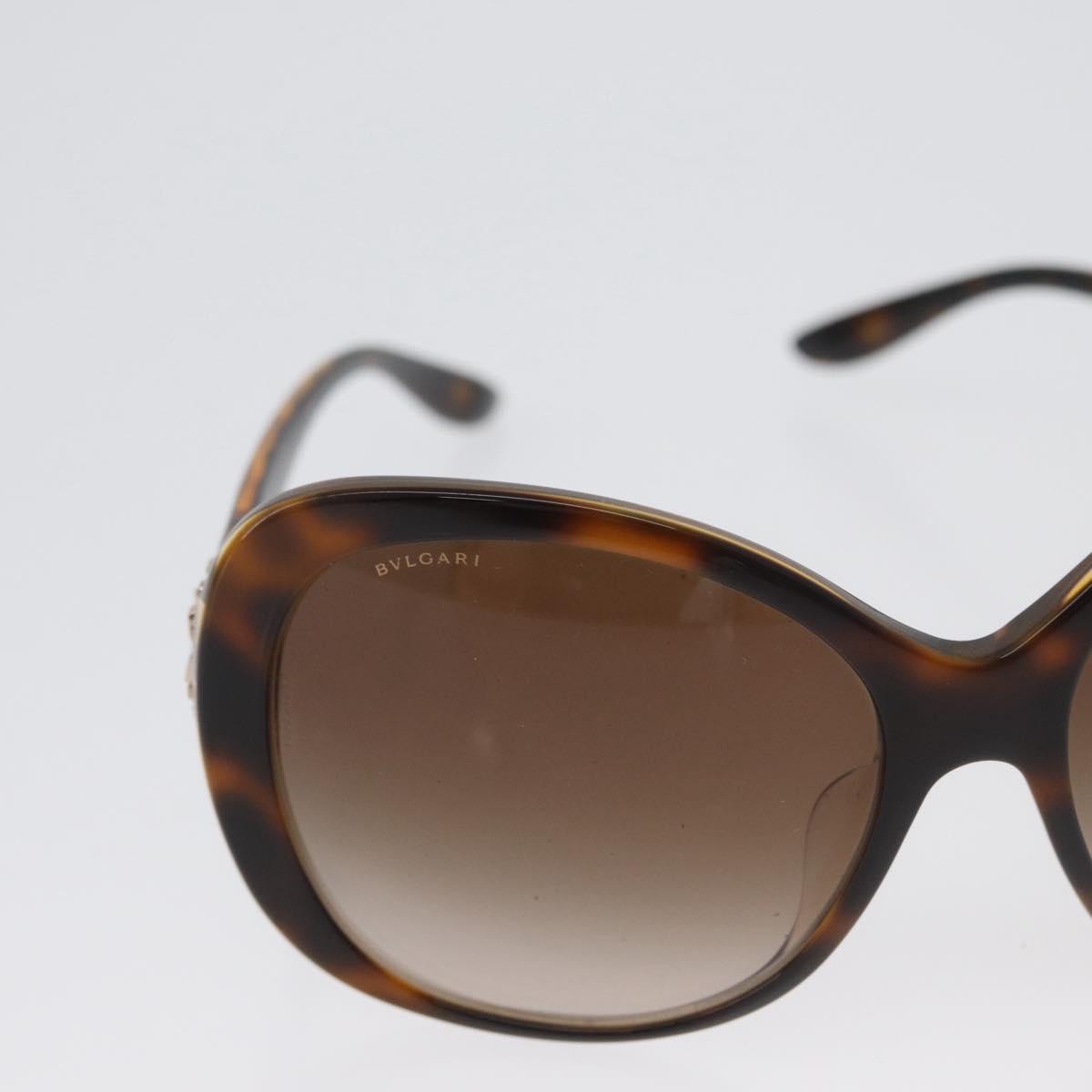 BVLGARI Sunglasses plastic Brown 8171-B-F Auth BA11303