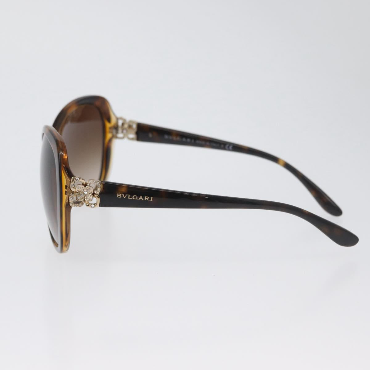 BVLGARI Sunglasses plastic Brown 8171-B-F Auth BA11303